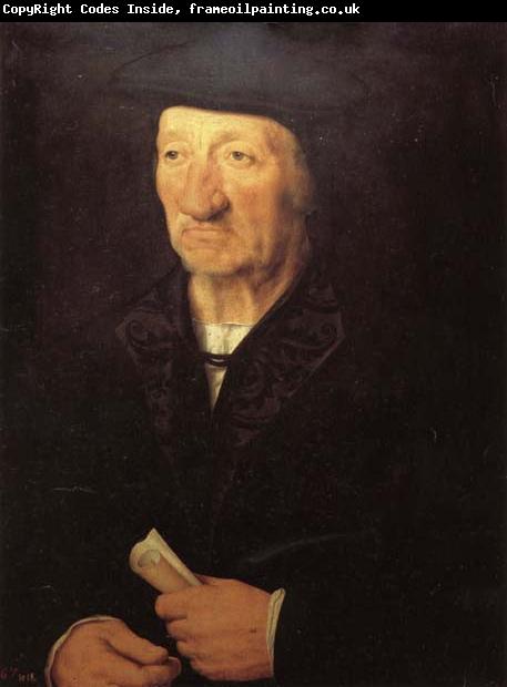Hans holbein the younger Portrait of an Old Man